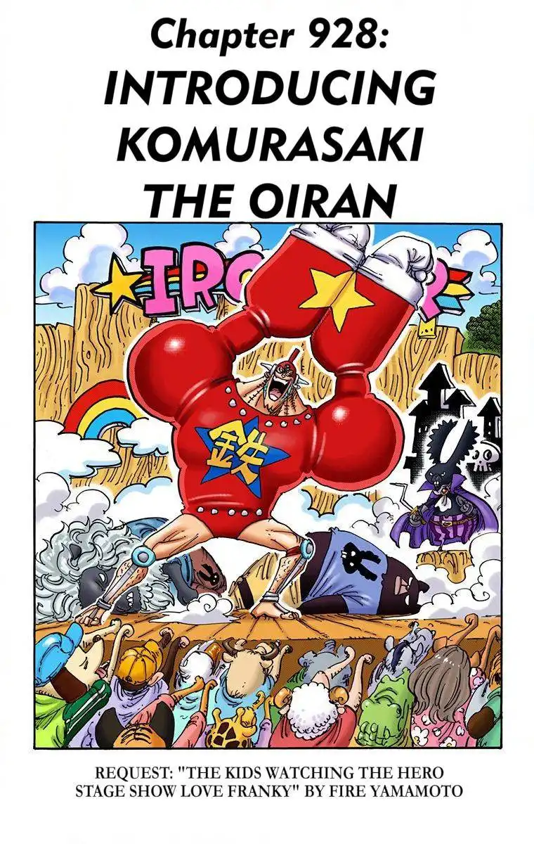 One Piece - Digital Colored Comics Chapter 928 1